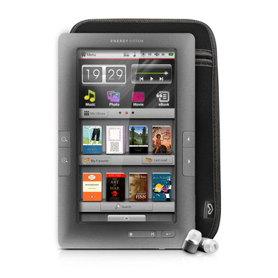 Energy Lector Libro Electronico C7 Touch Gris 4gb